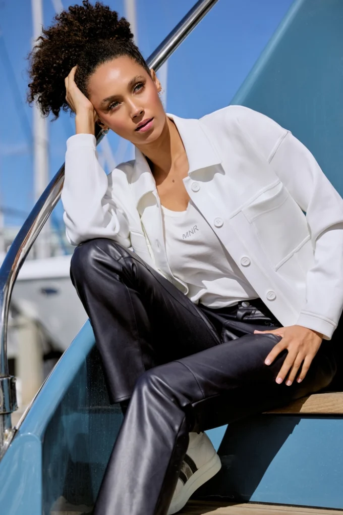 Monari- Sweatshirt  Jacket with Large Pockets - Image 3