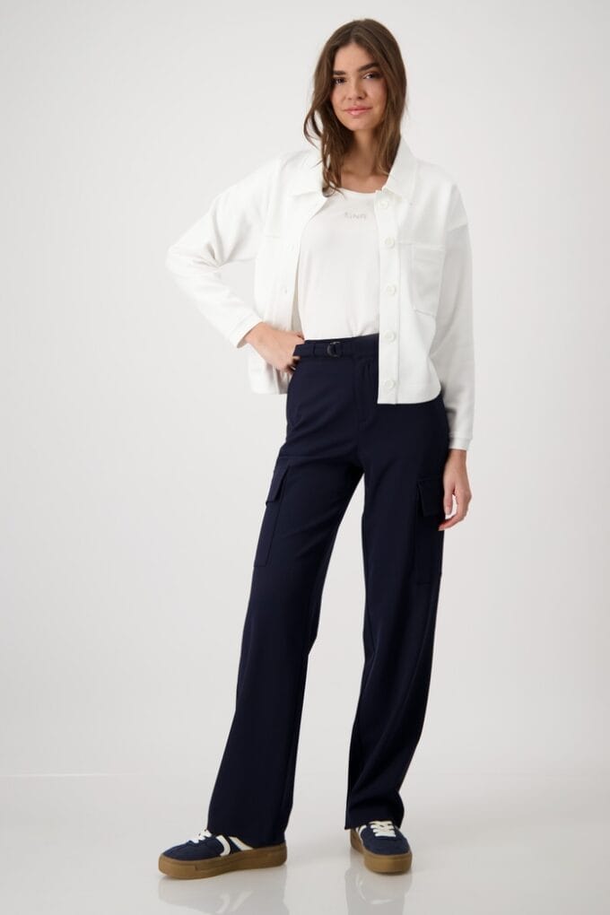 Monari- Sweatshirt  Jacket with Large Pockets - Image 4
