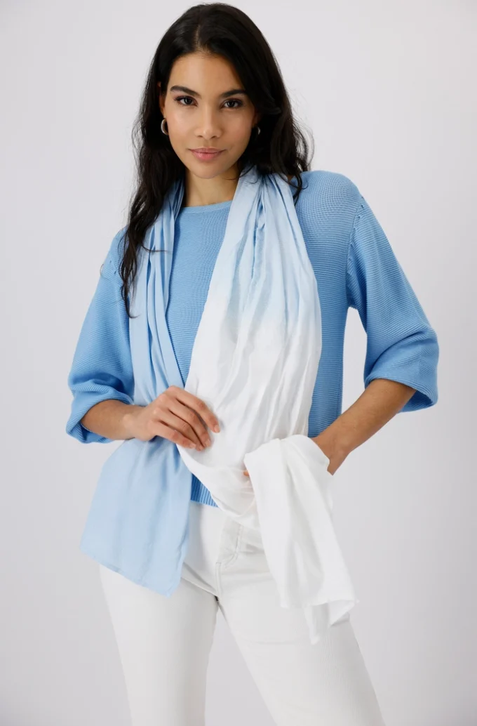 Monari- Scarf - 2 color way scarf with rhinestones - Image 4