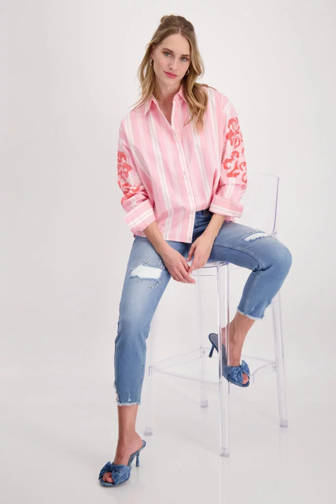 Monari- shirt Jacket with Sequins designed - Image 2