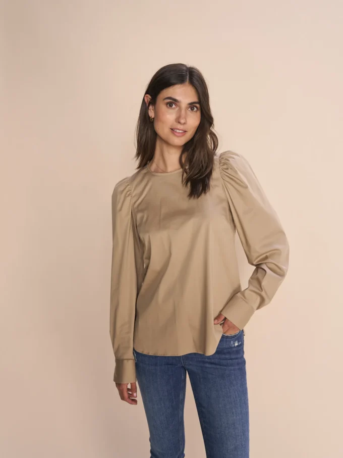 Mos Mosh- GiGi Blouse- Forest & Savanna