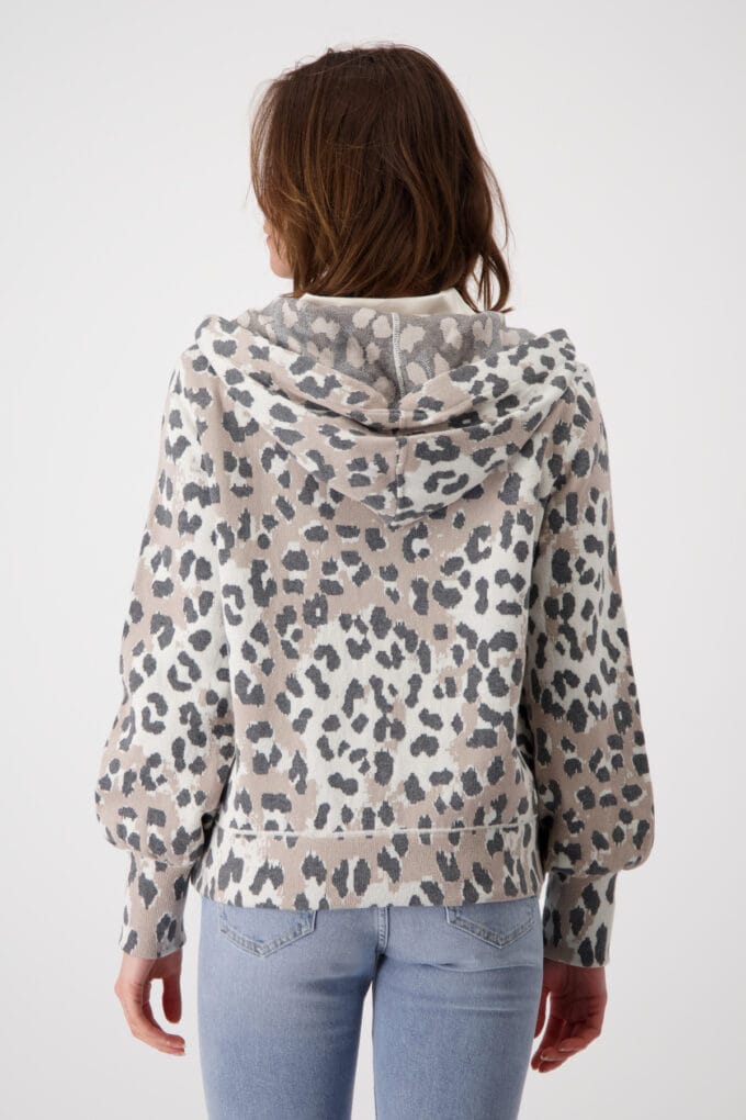 Monari- Hood Jacket- Sandshell & Print - Image 2