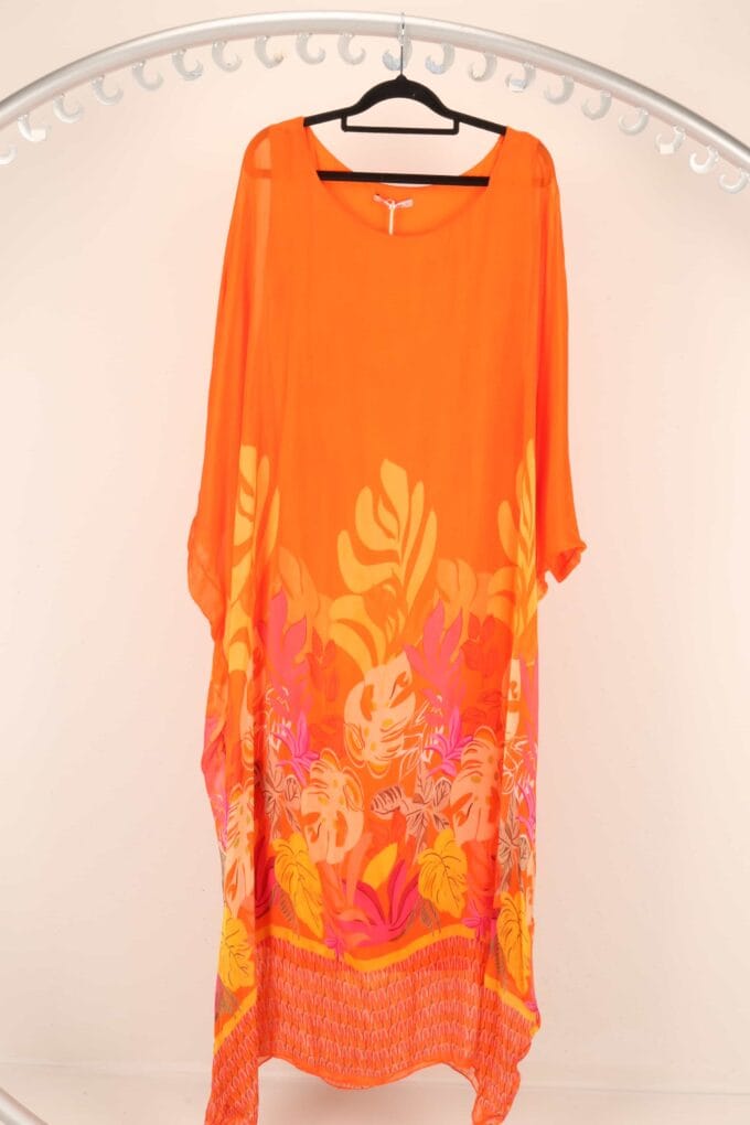 NEW-  Made In Italy-Wedding - Silk Kaftan Dress in 4 Colors( fit most) - Image 3