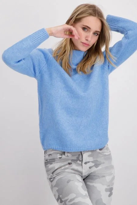 Monari-Sweater Fleece Yarn- Arctic Blue