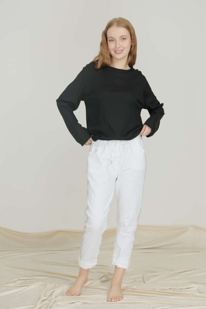 Made In Italy- Super Stretchy Magic  Pants ( S/M, L/XL) - Image 3