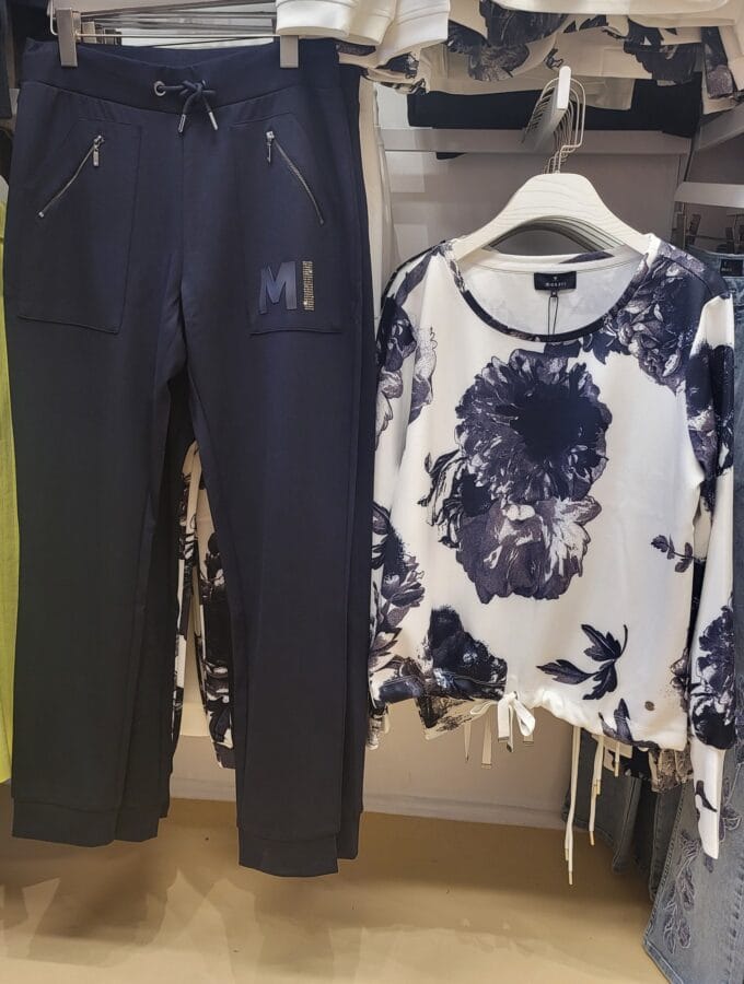 Monari- Sweatshirt- Floral Print - Image 5