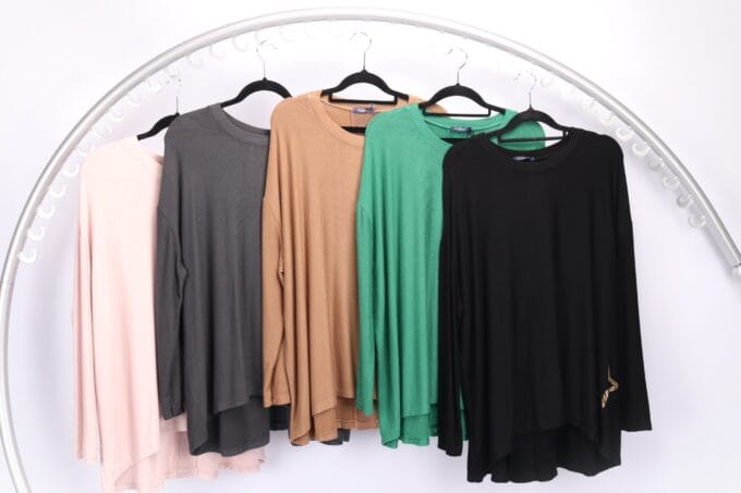 Made In Italy- Very soft Tunic Jumper in 4 colors - Image 5