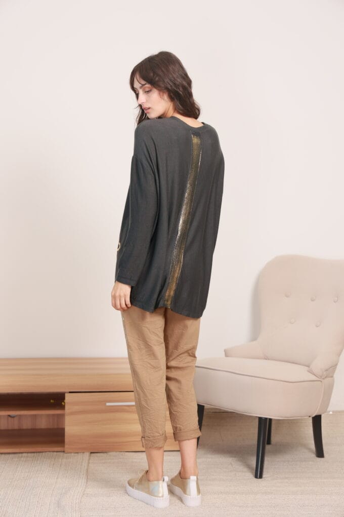 Made In Italy- Very soft Tunic Jumper in 4 colors - Image 2