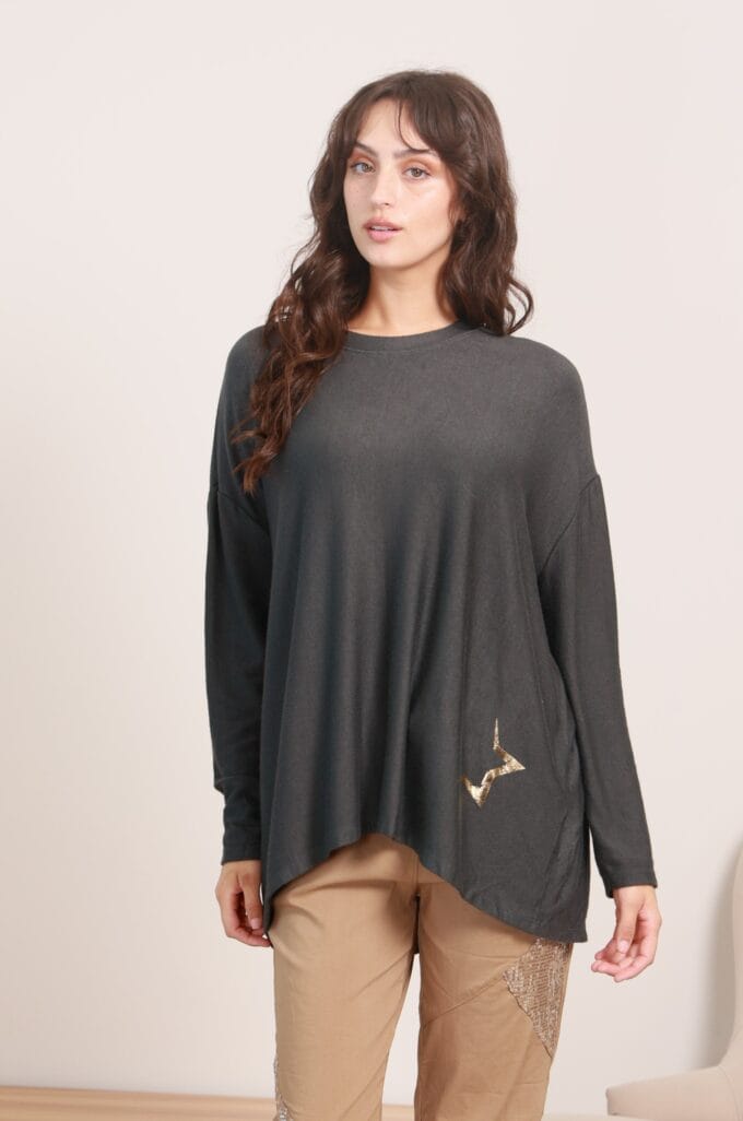 Made In Italy- Very soft Tunic Jumper in 4 colors