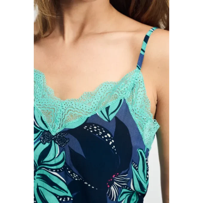 Pom Amsterdam- Top -Cami Delicacy Green - Image 2