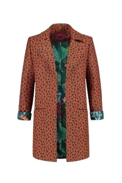 Pom Amsterdam- Glittering Leopard Shawl - Image 2