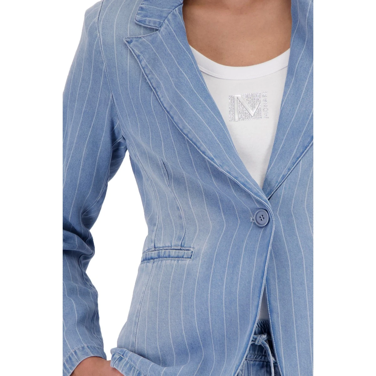 Monari- Jeans Lyocell Blazer- Jeans - Image 8