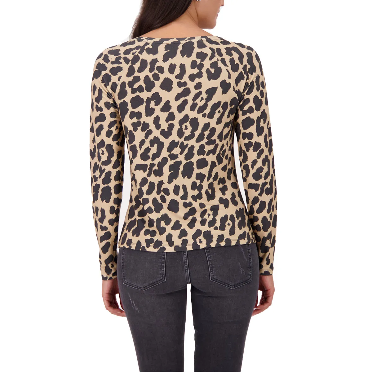 Monari-Leo T-shirt Allover- Cognac - Image 5