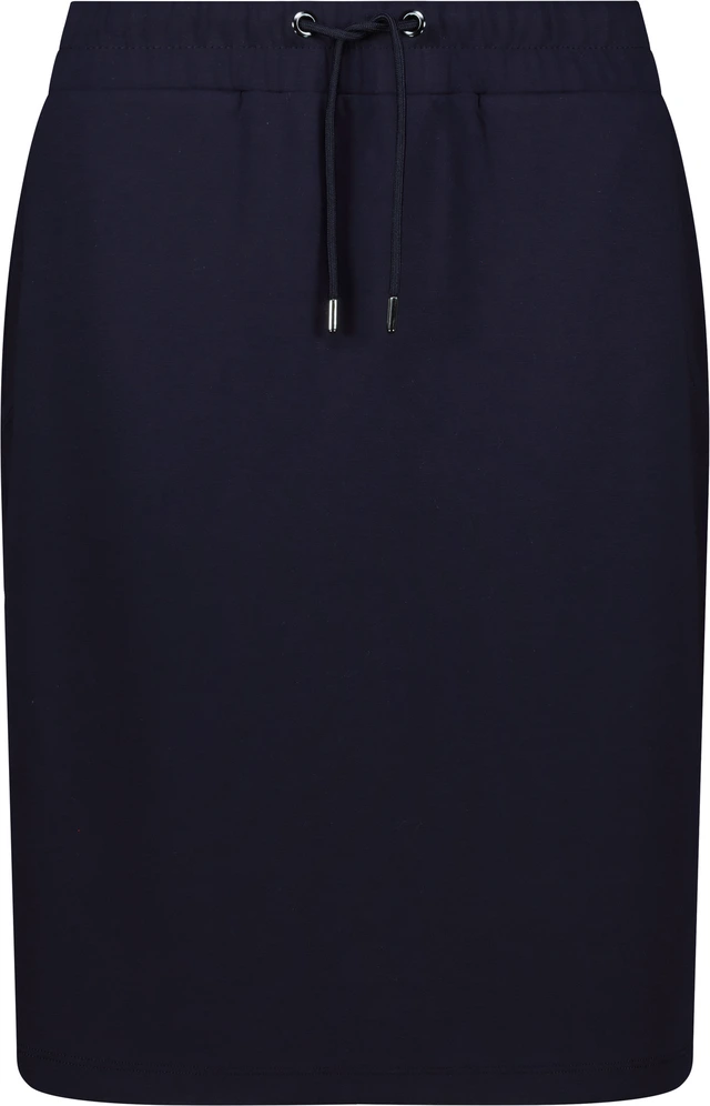 Monari- Plain skirt- Marine - Image 6