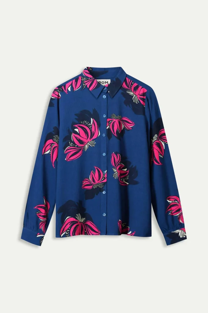 Pom Amsterdam- Blouse- Mila Delicacy Pink - Image 6