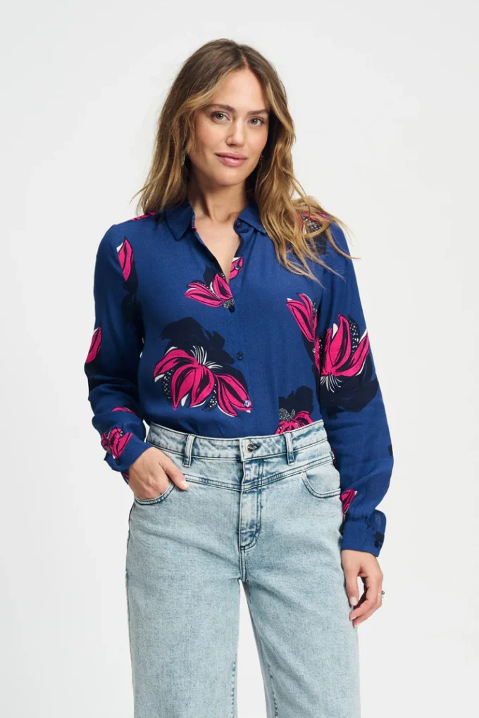 Pom Amsterdam- Blouse- Mila Delicacy Pink