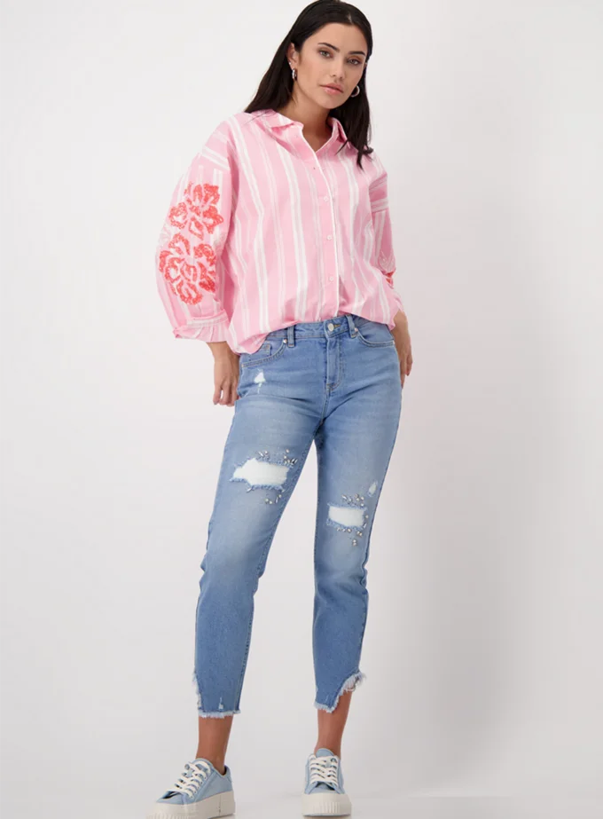 Monari- shirt Jacket with Sequins designed - Image 3