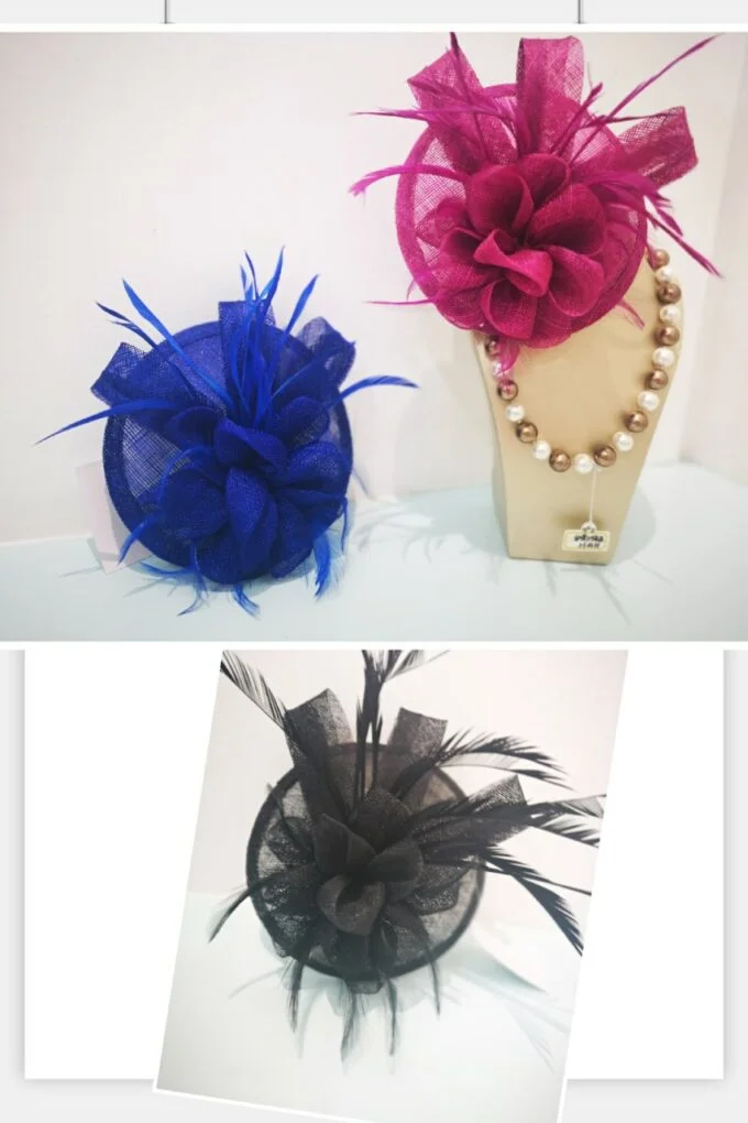 Fascinator- Flax Fascinator for Racing and wedding