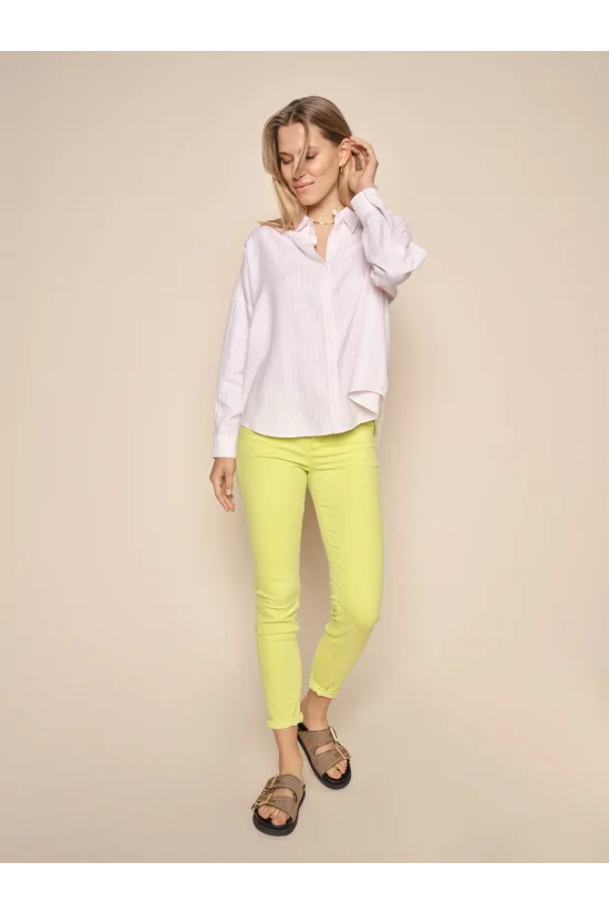 Mos Mosh- Vice Colour Pant - Yellow Plum